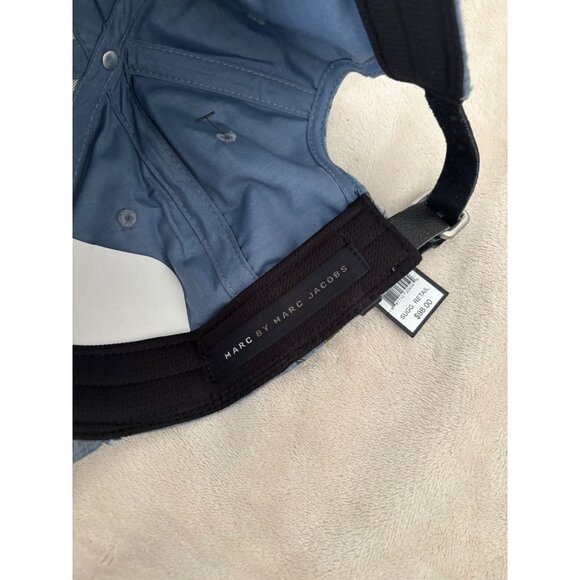 Marc By Marc Jacobs Indigo Multi Adjustable Cap - Picture 3 of 5